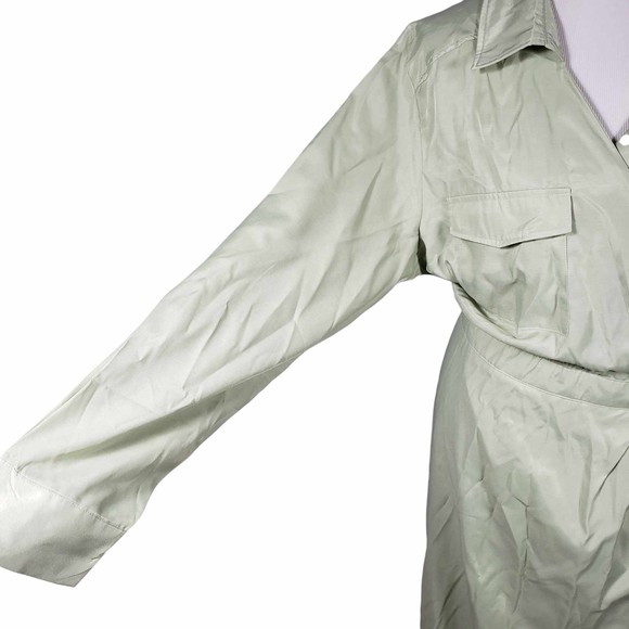 Fashion Nova Plus 2X Sage Green Easy Love Maxi Dress NWT AS IS - Picture 4 of 11